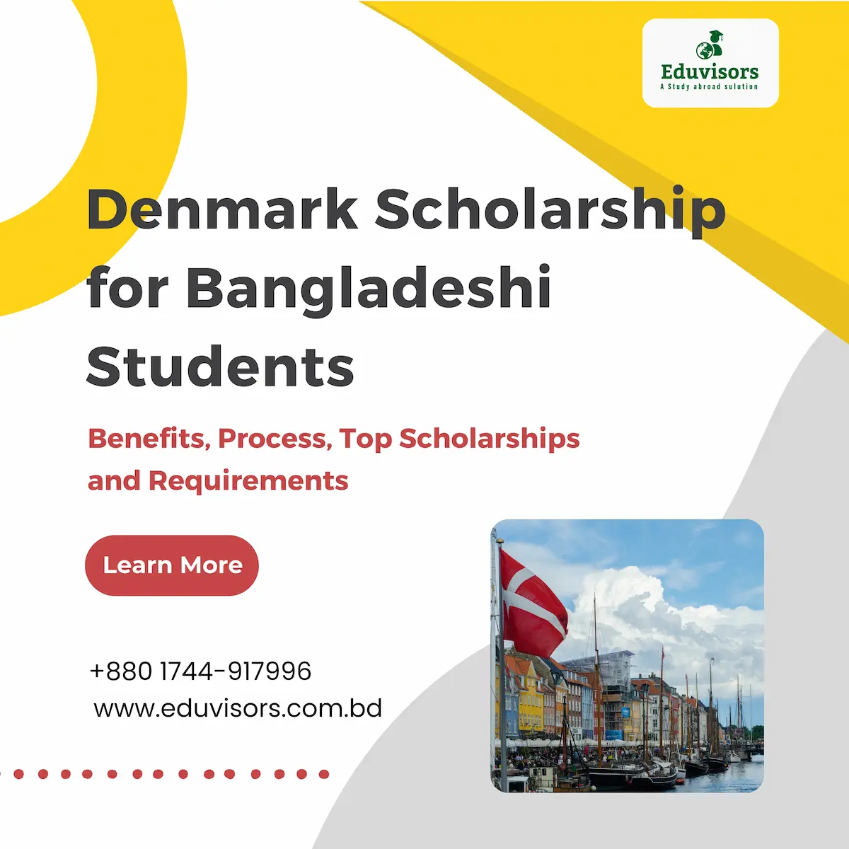Denmark Scholarship for Bangladeshi Students