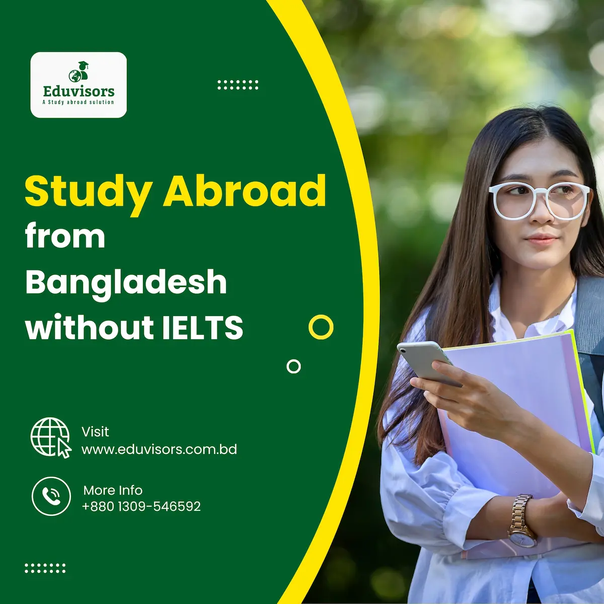 Study Abroad from Bangladesh Without IELTS Eduvisors