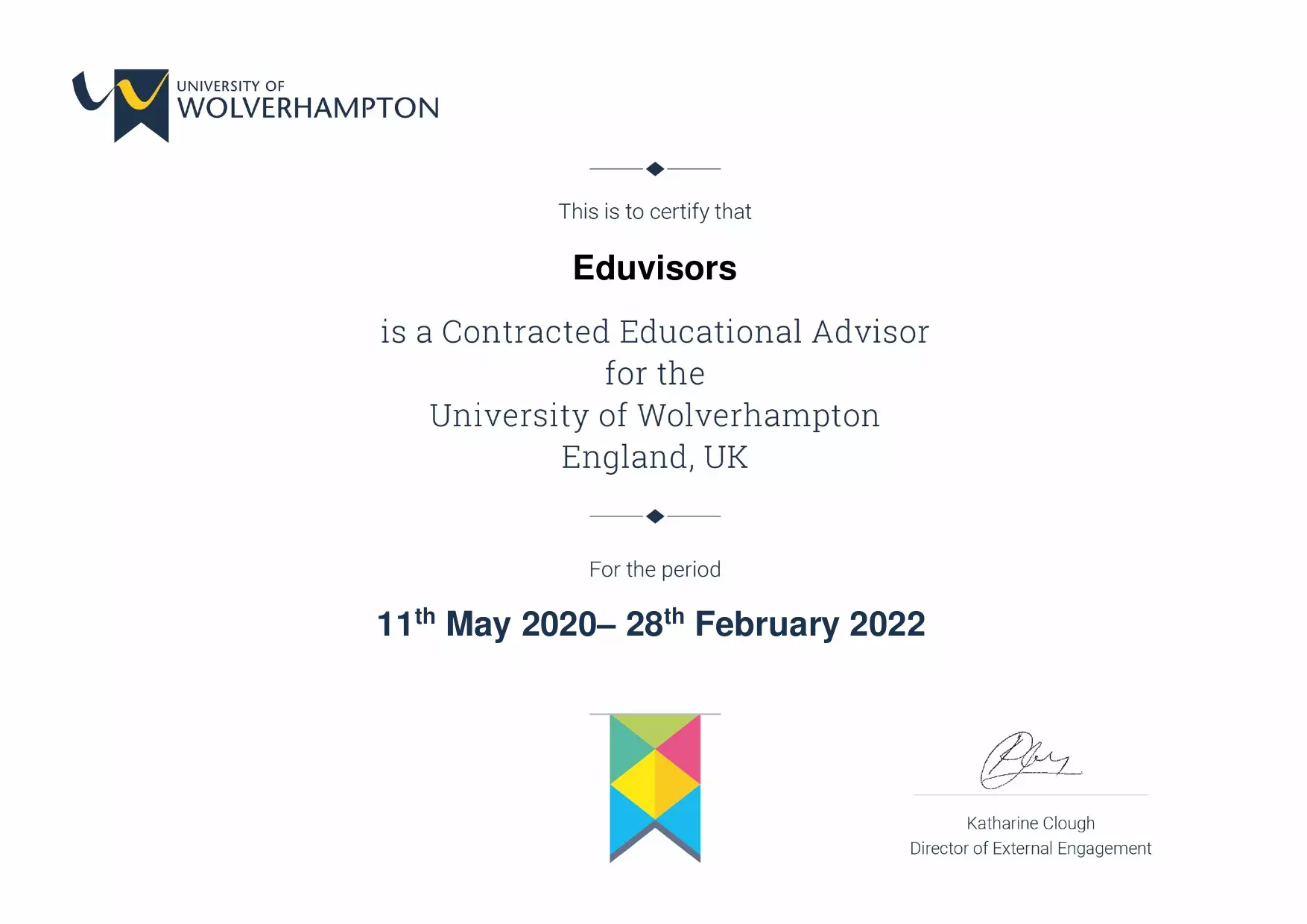 Wolverhampton Certificate